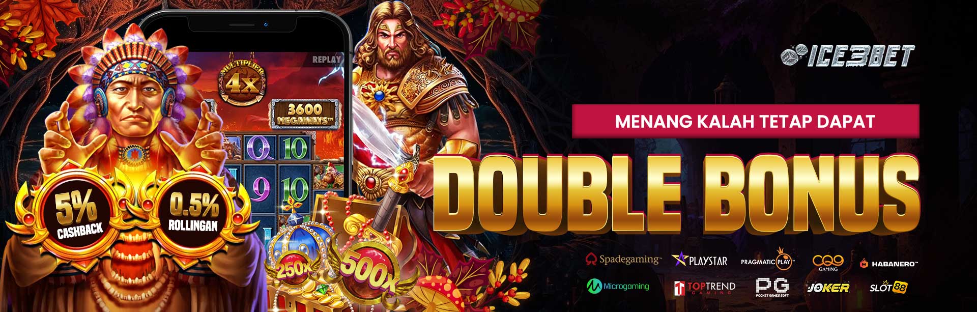 Bonus Menang Kalah Dapet Double Bonus