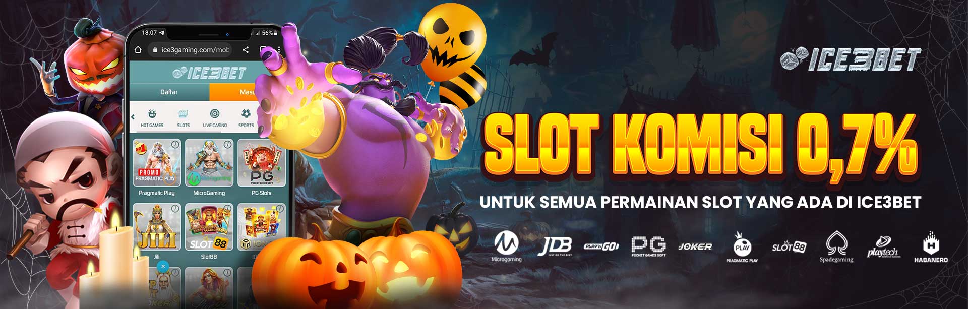 Bonus Slot Komisi 0,7%