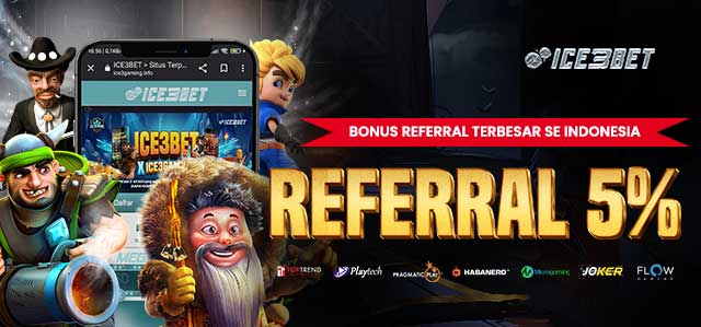 Bonus referral Terbesar se Indonesia Raya 5%