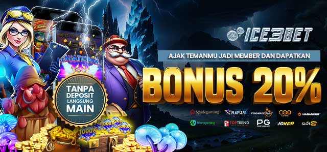 Ice3bet Bonus New Member Banner Agustus